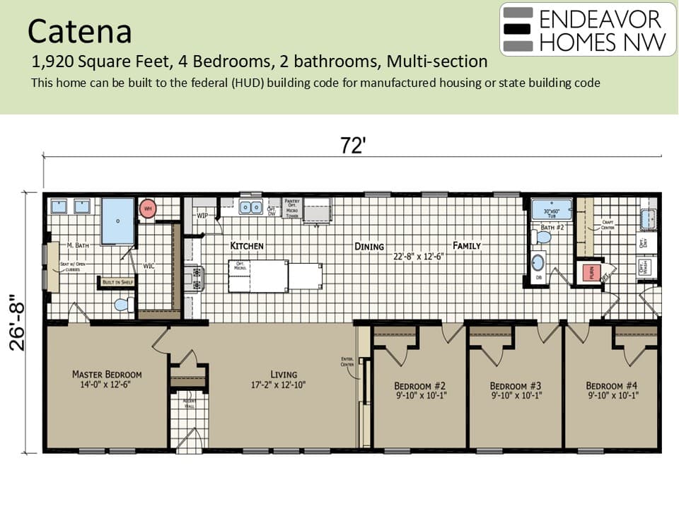 Catena 1920 floor plan