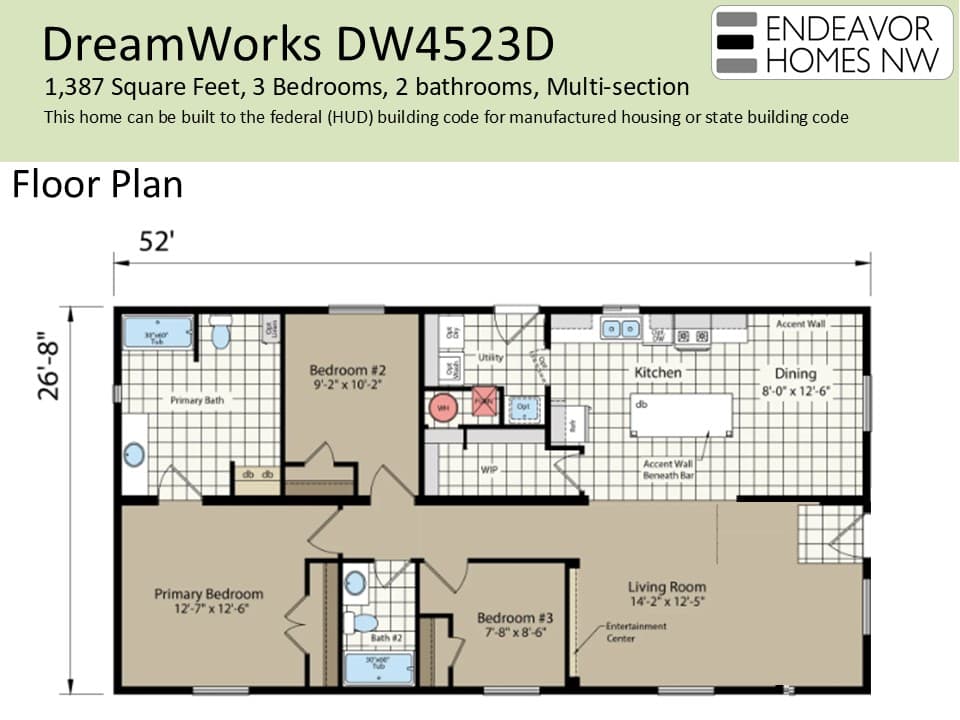 DreamWorks 1387 floor plan