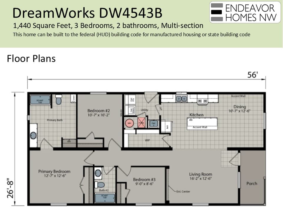 DreamWorks 1440 floor plan