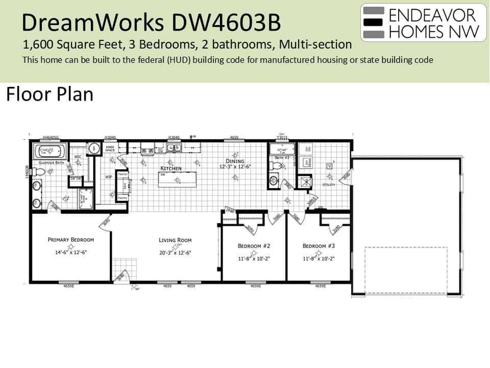 DreamWorks 1600 floor plan