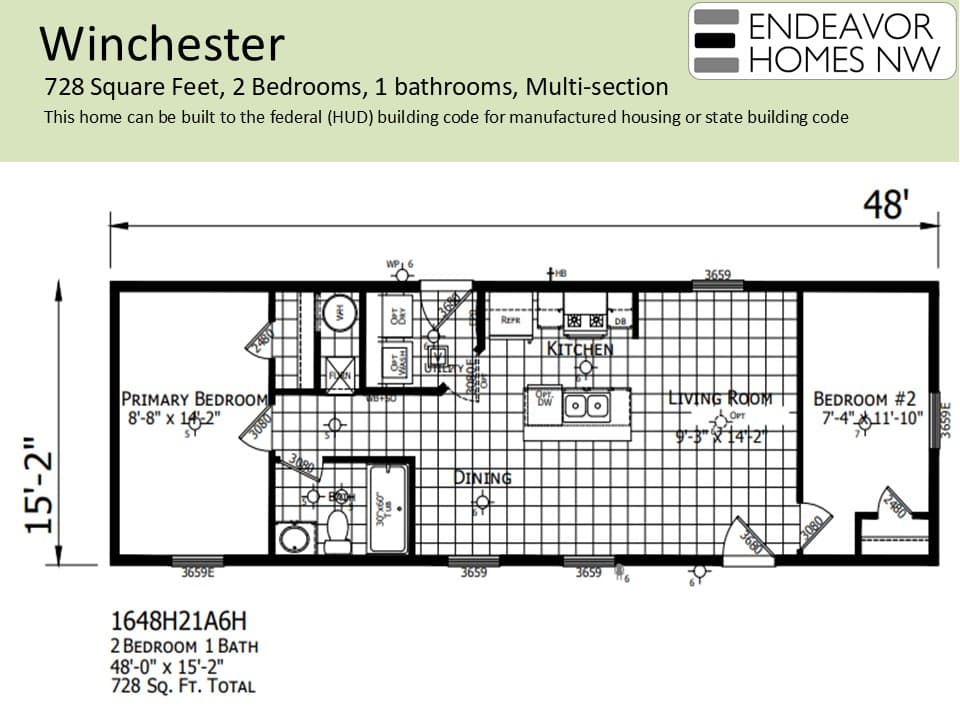 Winchester 728 floor plan