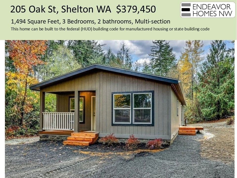 205 Oak St., Shelton WA