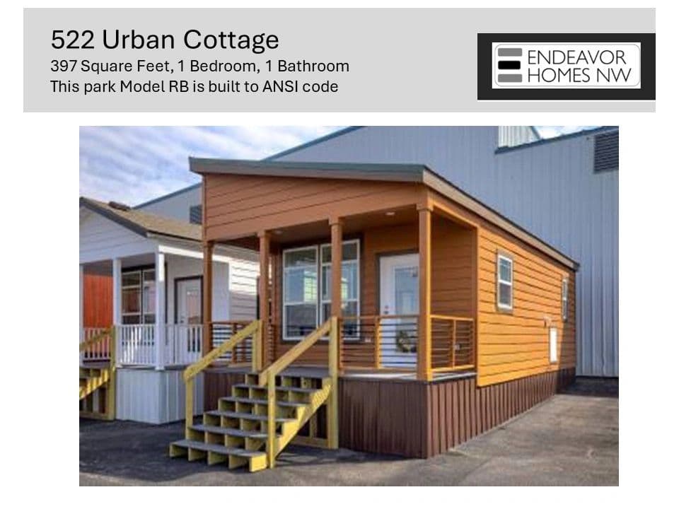 Park Model 522 Urban Cottage